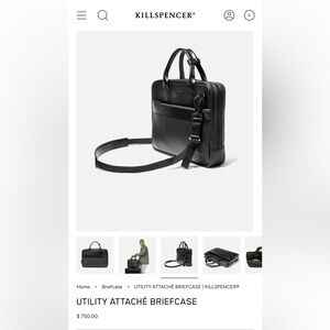 2 Killspencer Bags
Utility bag & briefcase